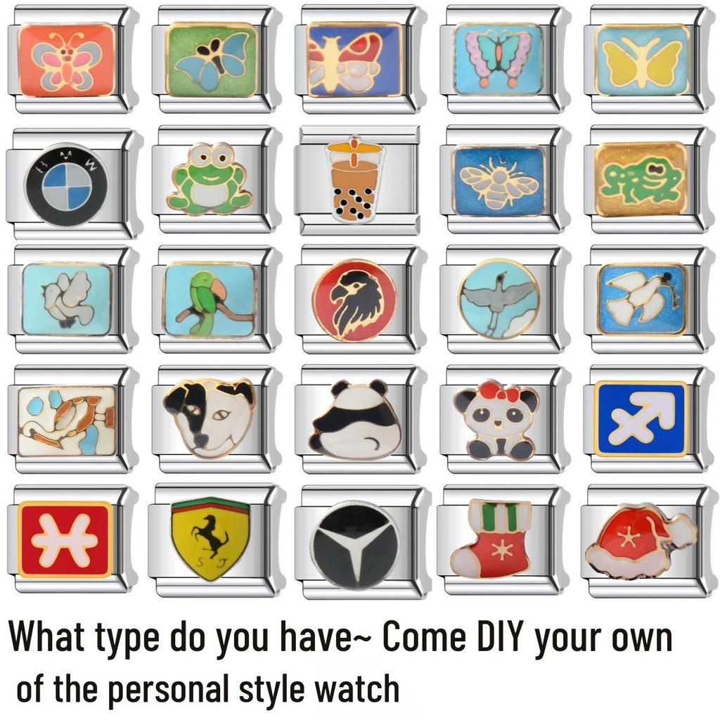 Mercedes-Benz & BMW Logo Pattern Christmas Hat Bracelet – DIY Customizable.