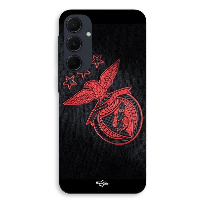 Coque Pour Samsung galaxy A35 SLB benfica fond noir Maniacase