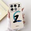 For Infinix GT 20 Pro X6871 Lucky Initial Letter Phone Case For Infinix GT20 Pro 5G Soft Silicone Shockproof Cases