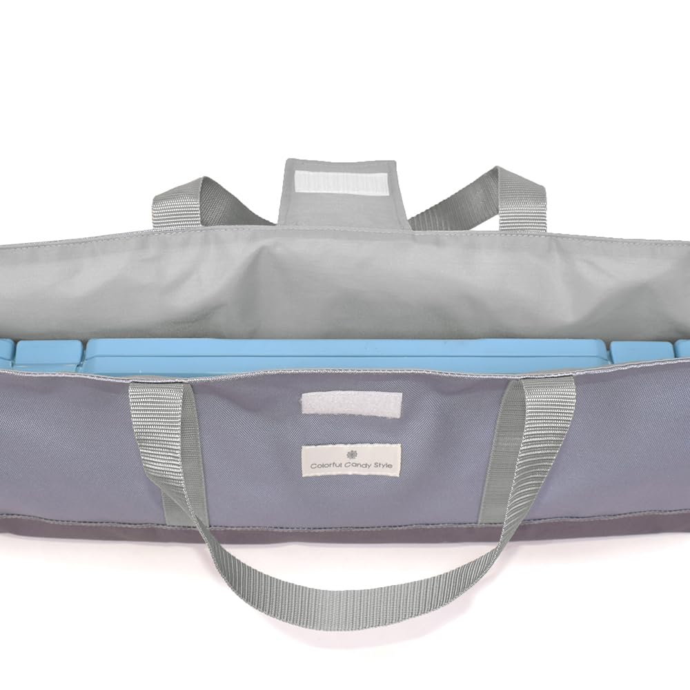 COLORFUL CANDY STYLE Keyboard Harmonica Case, Water-Repellent & Lightweight, Dull Grayish Blue, Water-Repellent, Lightweight, Stain-Resistant,