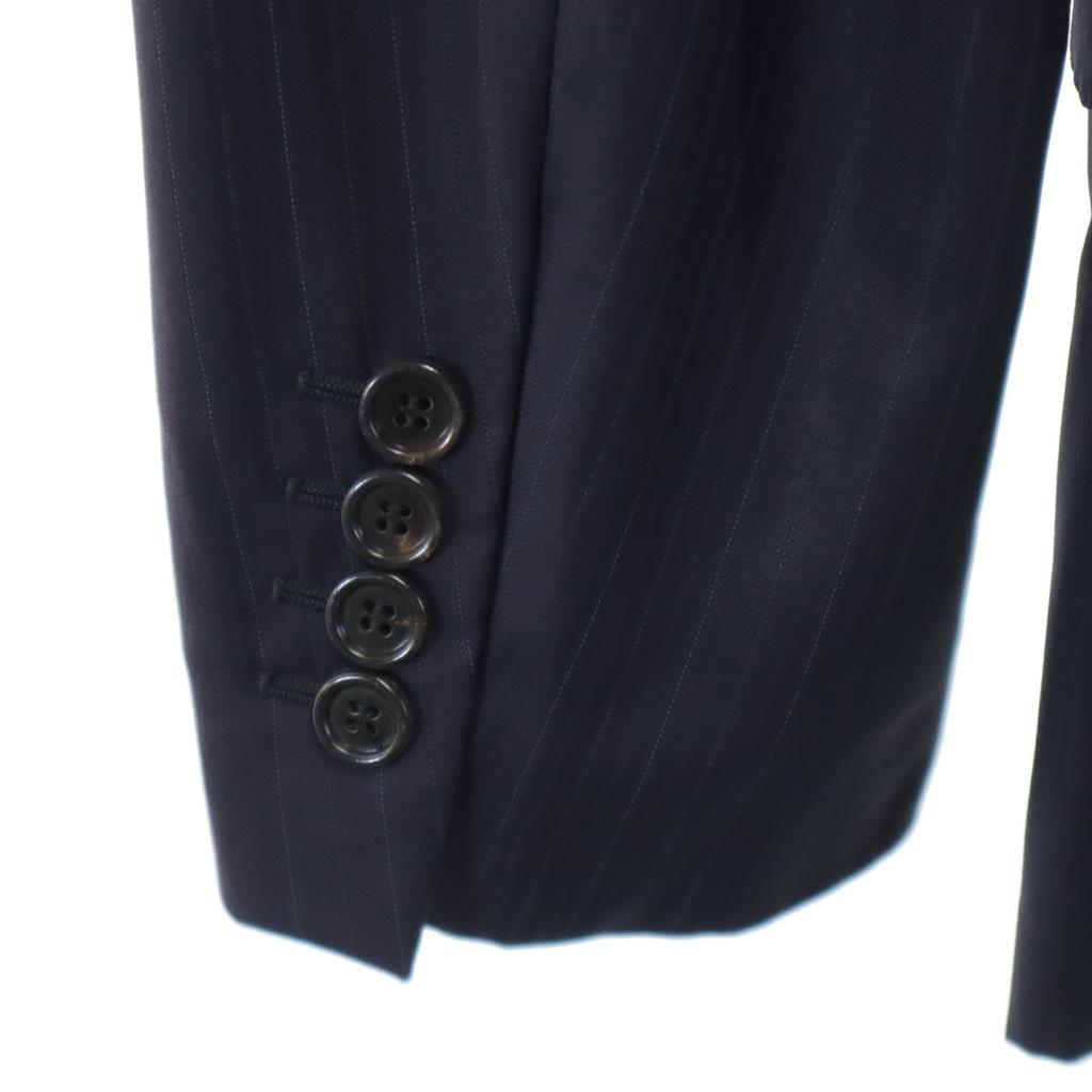 Dior Made In Italy Wool Blend Tailored Jacket 44 Navy Men's Used