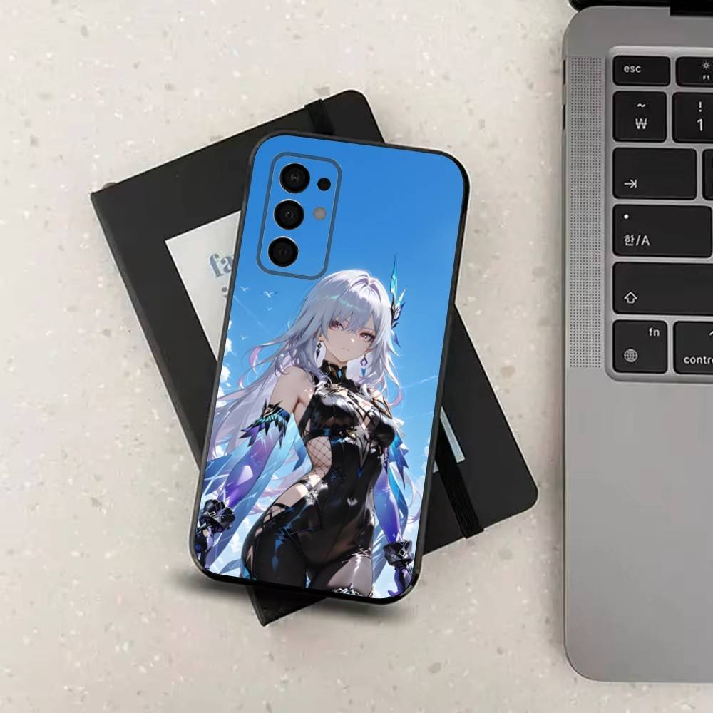 G-GENSHIN IMPACT S-Skirk Phone Case For Samsung Galaxy A73,31,32,72,41,J7,8,9,53,52,71,22,Note Soft Black Silicone Cover