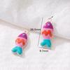 5Pcs Enamel Fish Charms Pendants Stainless Steel Ocean Animal Charm For Diy Necklace Earrings Bracelets Crafts Jewelry Making
