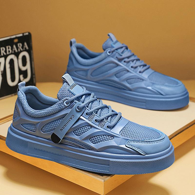 Men's shoes summer big mesh refreshing little white shoes mesh shoes versatile men's breathable sports shoes student board shoes men