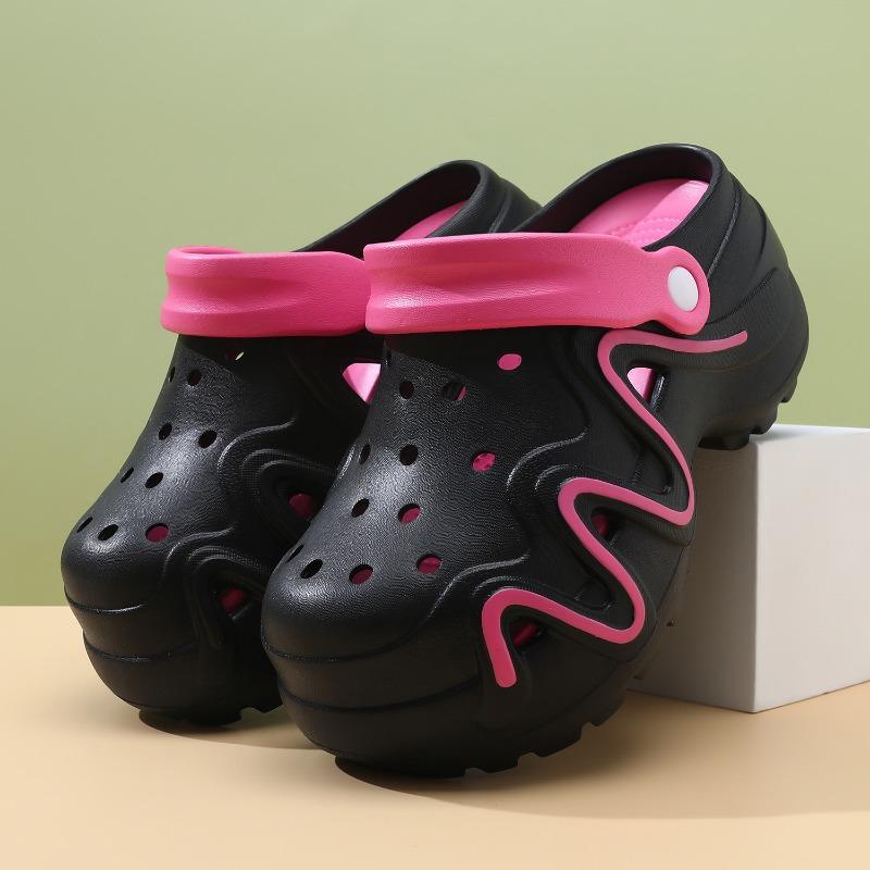 Men's Hole Shoes Summer Wear Sports Driving Two Wear Non-slip Slippers Outside the Beach Bag Head Sandals