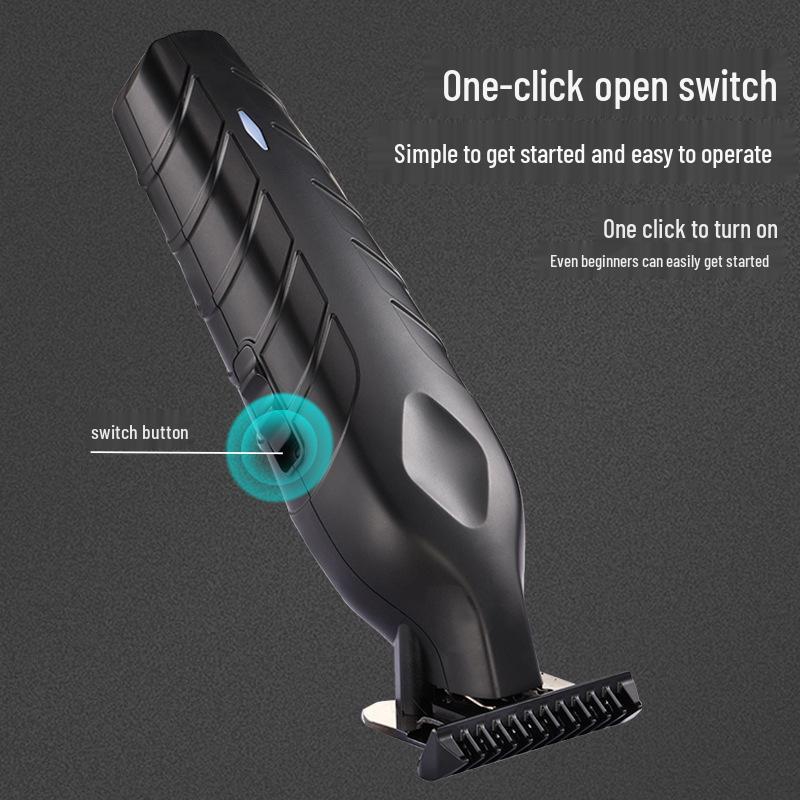 High-Power Balding Electric Hair Clipper - Men's Shaving and Carving Tool