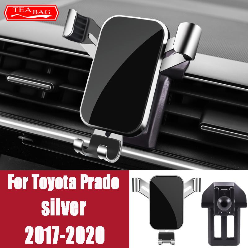 Auto Telefon Halter Für Toyota Land Cruiser 200 LC200 FJ Prado 2014-GPS Air Vents Navigation Halterung Innen