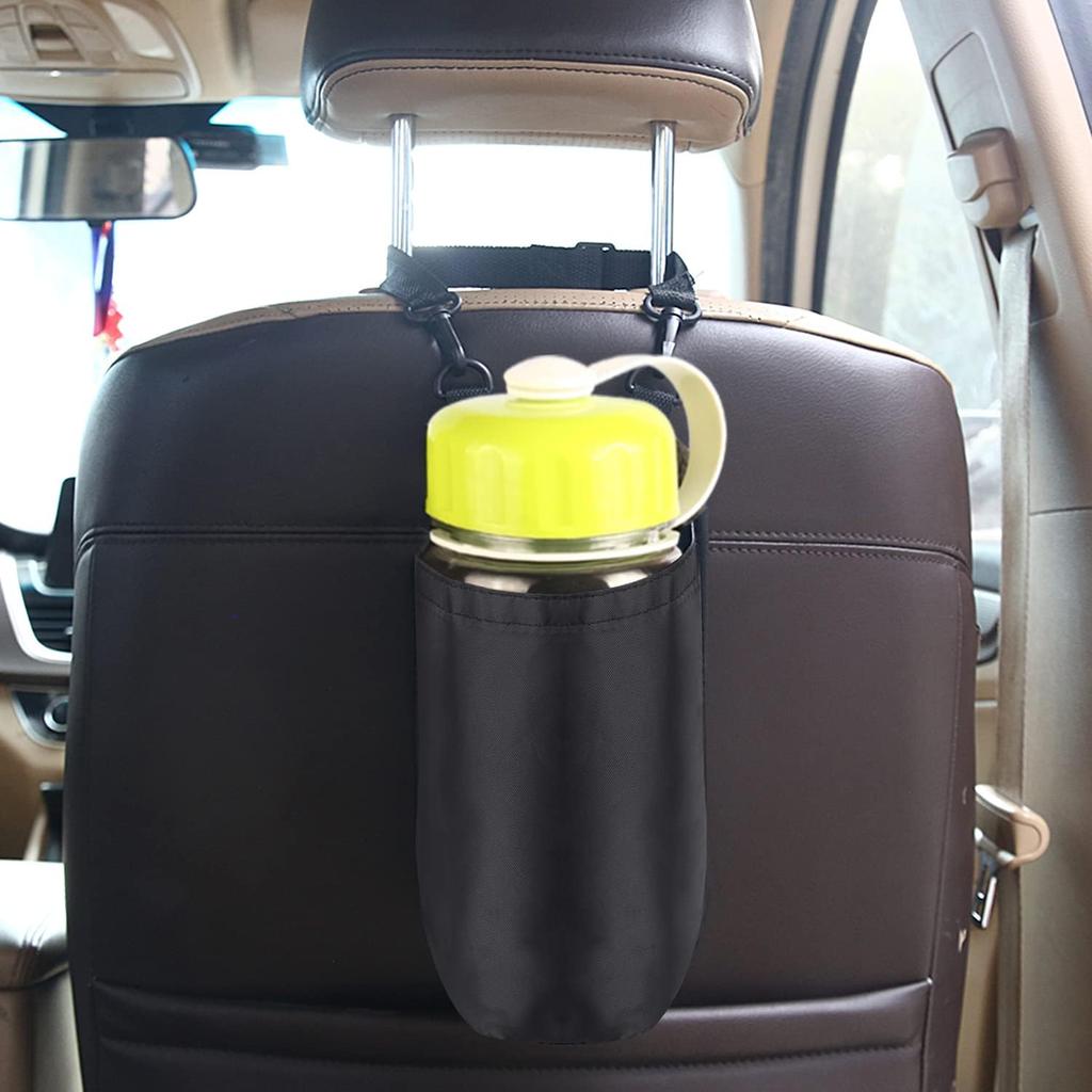 Cup Holder Large Cup Holder. Auto Water Bottle Holder Bag .Car Water Cup Storage Bag Large 30/50 Oz. Bottles & Big Drinks. Hanging Multi-Function