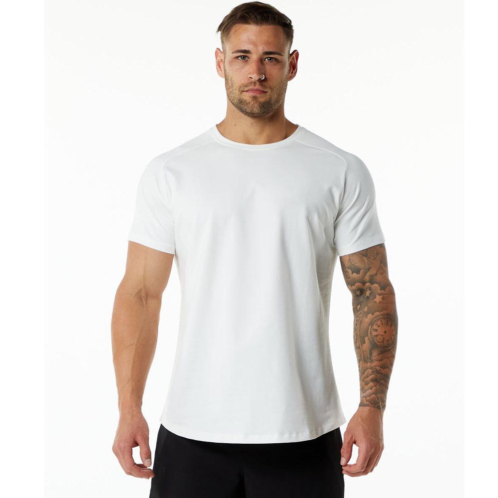 

Men s Plus Size Cotton Crew Neck Black Sports T-Shirt L (Euro) червоний