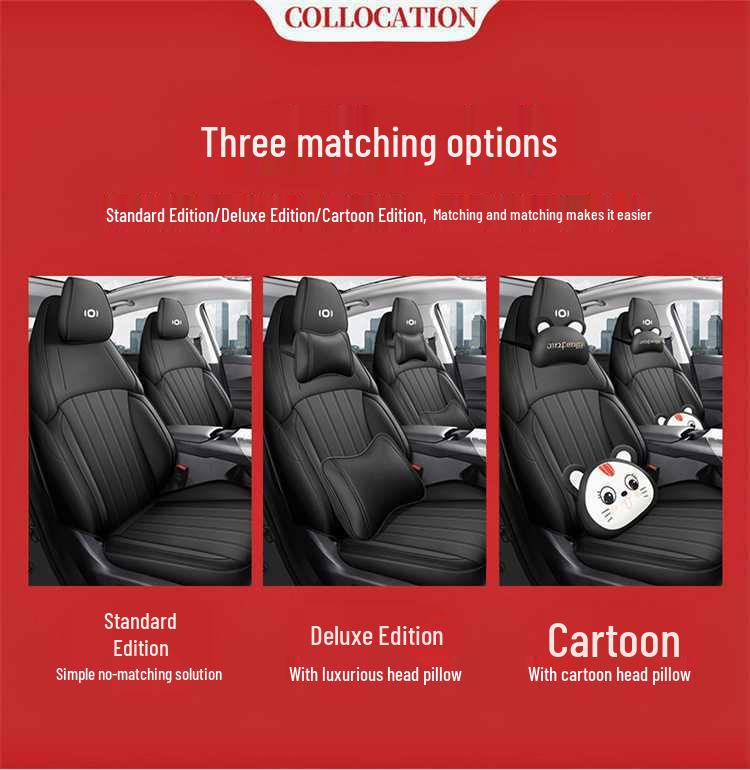 Full-Cover Car Seat Cushions for 2025 Changan Qiyuan A05 - Luxurious and Comfortable.