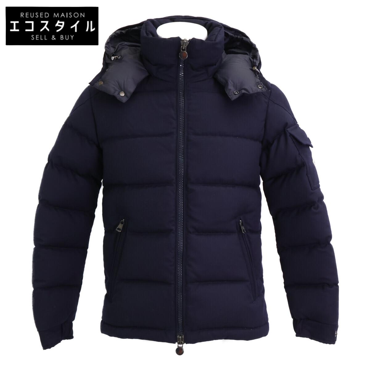 

MONCLER MONTGENEVRE Montgenevre wool down Jacket O NavyUsed