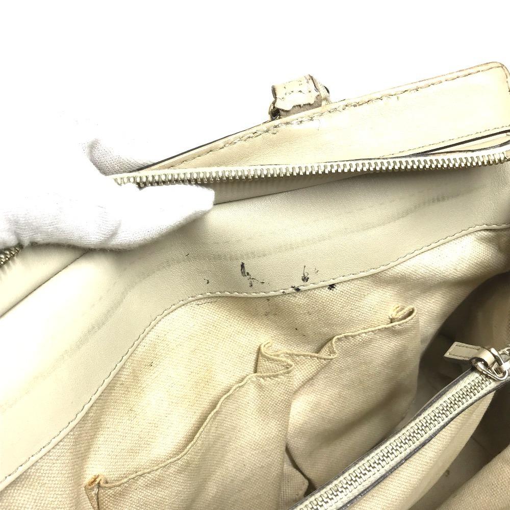 Gucci 257063 GG Logo Guccissima Tote Bag Shoulder Bag Hand Bag Sima Leather