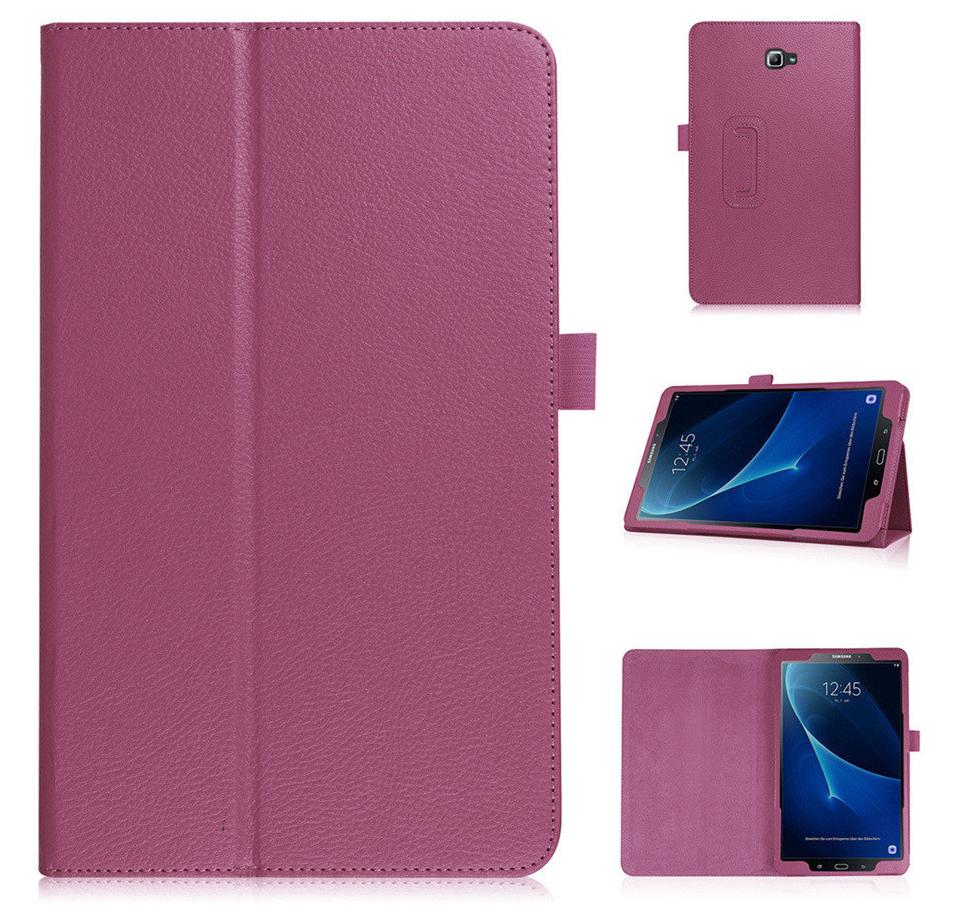 

Флип-чехлы для Samsung Galaxy Tab A6 10,1 S6 Lite P610 P615 P613 P619, умный чехол-подставка из искусственной кожи S6 Lite 10.4 2020 P610 фиолетовый