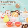 Early Education Simulation Children'S Play House Fireplace Tea Toy Wooden Kitchen Toy Girl Birthday Gift Set