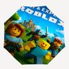 Roblox Theme Automatic Umbrella, Lightweight & Portable, 8 Rib, Perfect for Outdoor Travel, Birthdays, Christmas, Gifts.