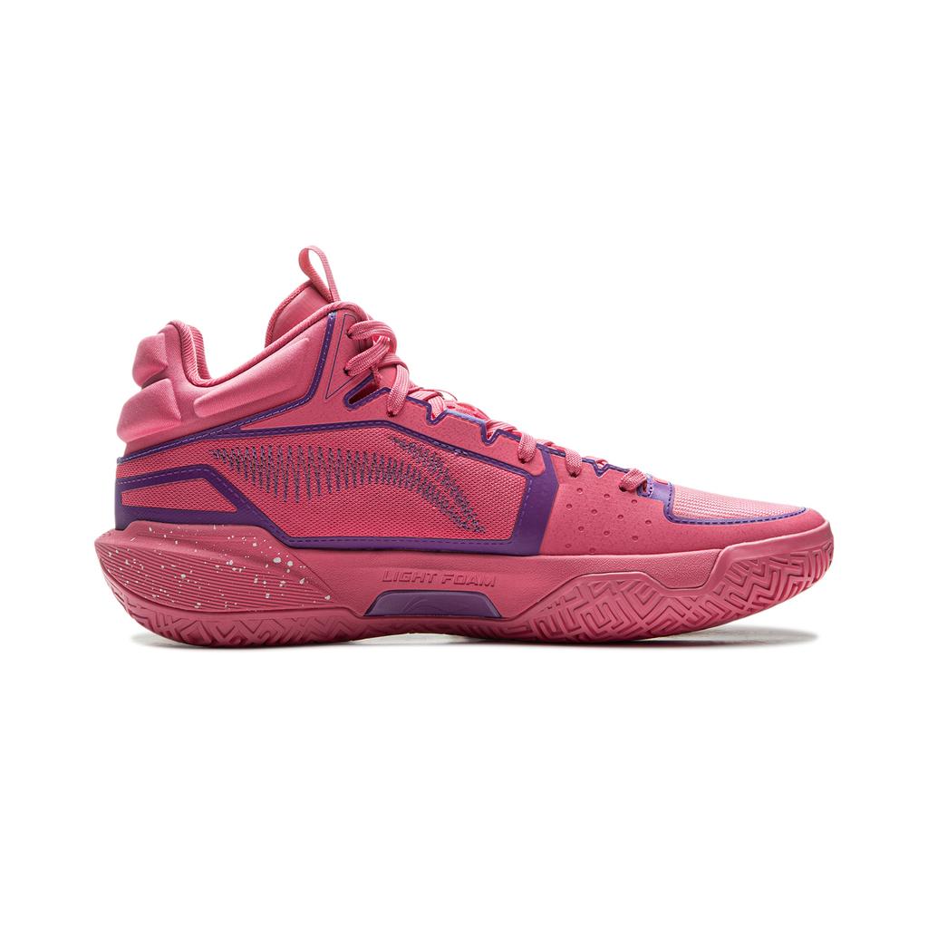 Li Ning Light Speed 2 Ammortizzazione Media Rebound Anti-Torsione Supporto Stabilità Assorbimento degli Urti Resistenza allo Scivolamento Resistenza all'Abrasione Scarpe da Basket ABPU057-2
