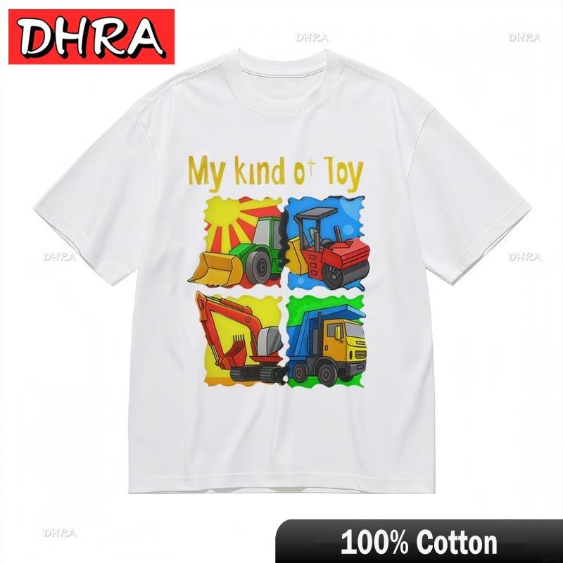 

Womens Comfortable Breathable Classic TShirt Construction Toys Graphic Tee Streetwear Clothing Tops for Summer Style TShirt S