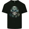 Military Skull Army Marines Artillery Soldier Kids T-Shirt Childrens