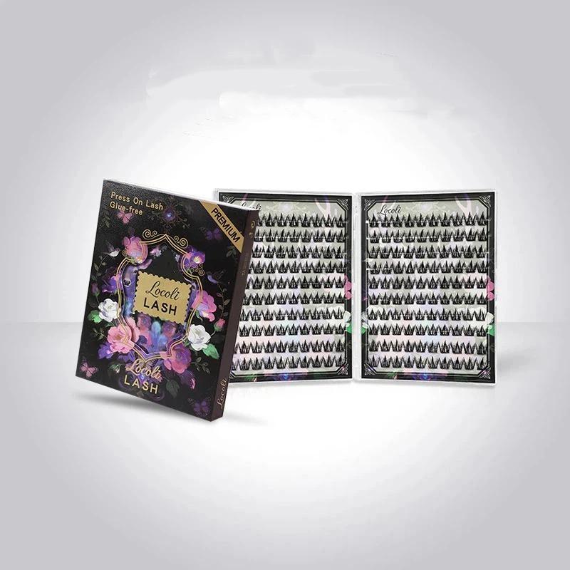 120/200/240 Clusters Glue Free Cluster Eyelashes Natural Fluffy Perfect For Daily Makeup Party Wedding Travel