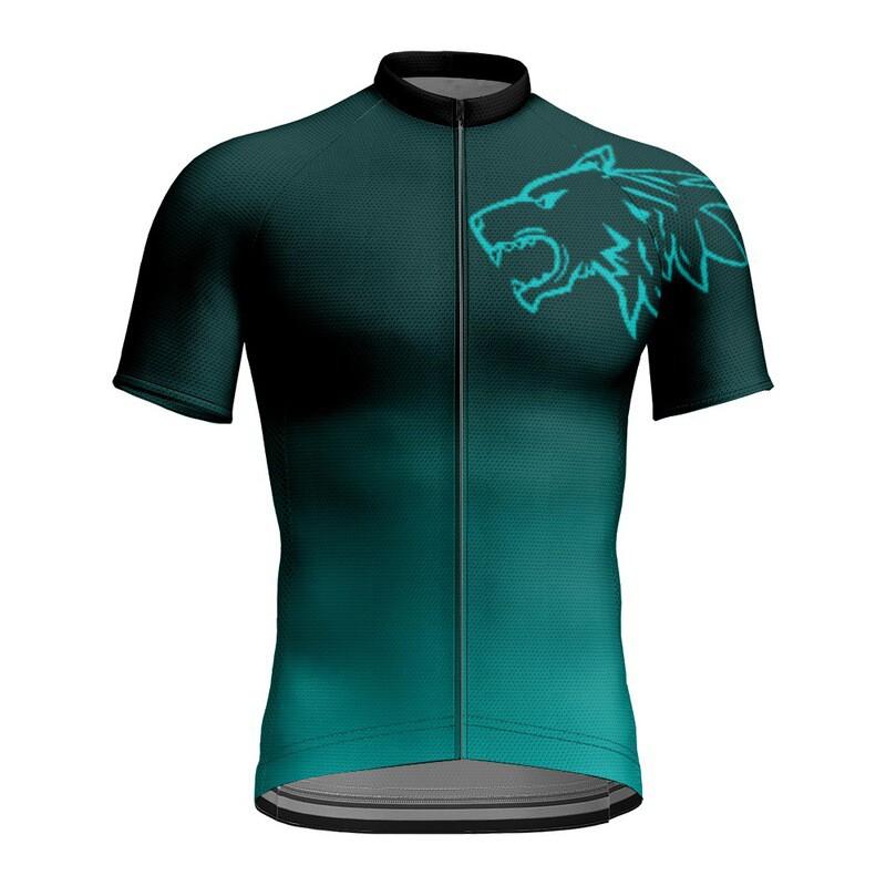 Mens Cycling Jersey Short Sleeve Unisex Quick Dry Breathable Bike Shirt Road Racing Training XS