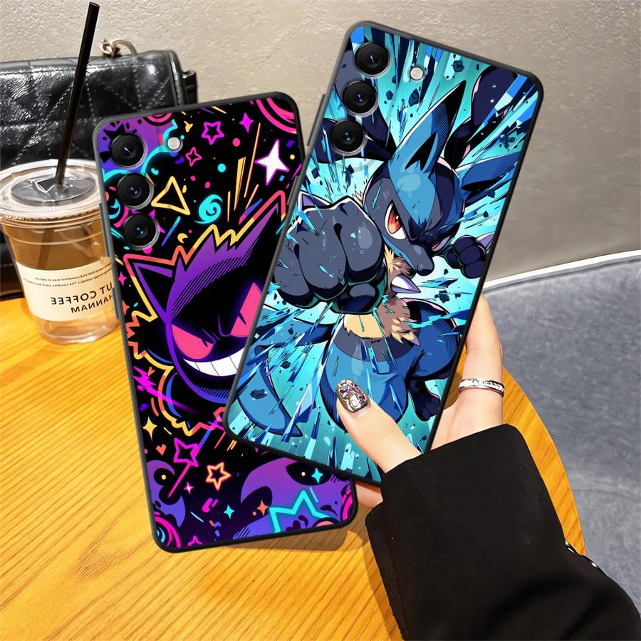 Funda Phone Cover Case for Samsung Galaxy A70 A16 A40 A05 A17 A06 A50 A13 A20 A12 A04 A15 Anime Pokemon Gengar