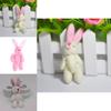 Niedliches 7,5 cm großes Mini-Kaninchen-Plüschtier, perfekt als Hochzeitsgeschenk oder Mitbringsel.