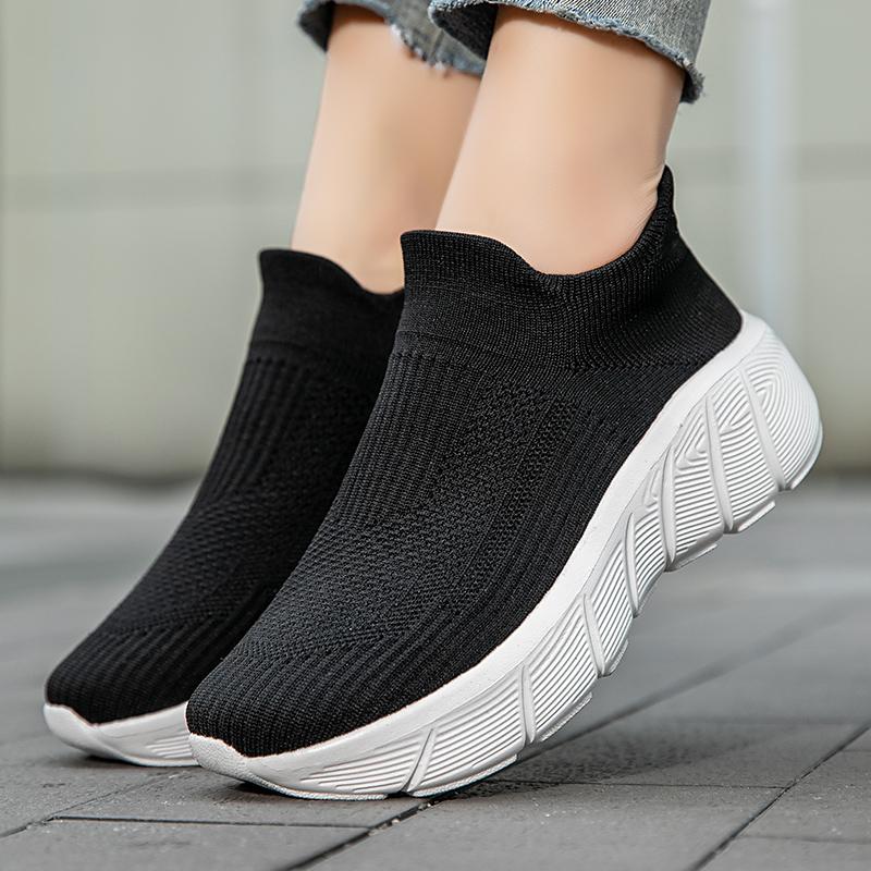 Damskie mokasyny loafersy casualowe wsuwane buty do chodzenia lato męskie wsuwki lekkie skarpetkowe buty dla matki duży rozmiar 35-45