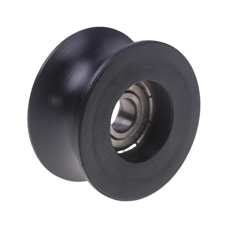 1 szt. Bu0840 Typ U Rowek U Rolka Prowadząca Koło Pasowe Koło Pasowe Koła Pasowe do Lin Koło Pasowe Pokryte Plastikiem Łożysko