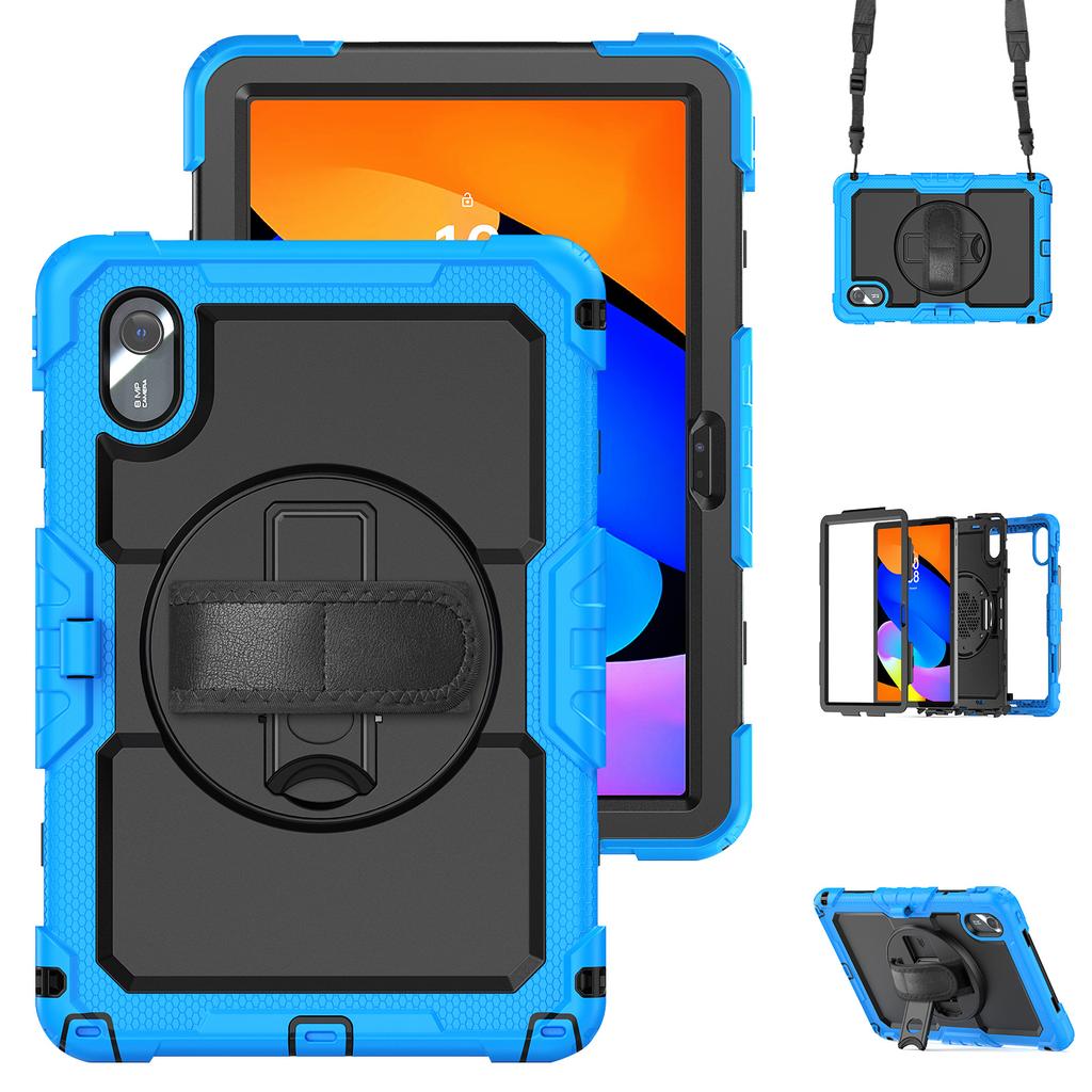 Shockproof Case For Lenovo Xiaoxin Pad 11 2025 TB336FU TB336ZU 2024 Tab M11 K11 TB330FU Armor Kickstand Cover+Shoulder Strap