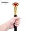 Röd Diamant Typ Guld Promenadkäpp Mode Dekorativ Promenadkäpp Gentleman Elegant Cosplay Käpp Knopp Kräkla 93cm