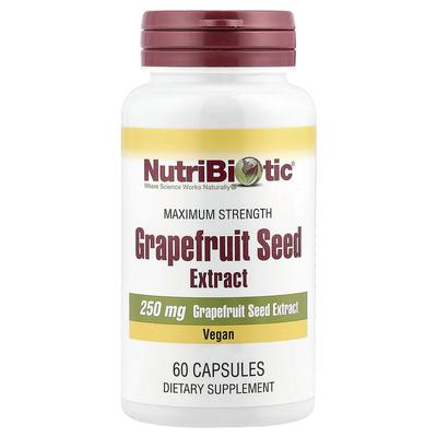 Grapefruit Seed Extract, Maximum Strength, 250 Mg, 60 Capsules