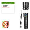 Super Bright Flashlight 120W LED Torch COB Lights Rechargeable Torch Light Long Shot 1500M Zoomable Lamp Work Light Waterproof Lantern Magnetic