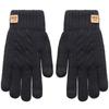 Double Layer Driving Gloves Thickened Plush Warm Gloves High Quality Mittens  Women