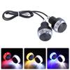 1/2pcs Motorcycle Handlebar LED Turn Signal Lights Yellow White Red Lamp Handle Bar End Blinker Warning Flashing Light 12V