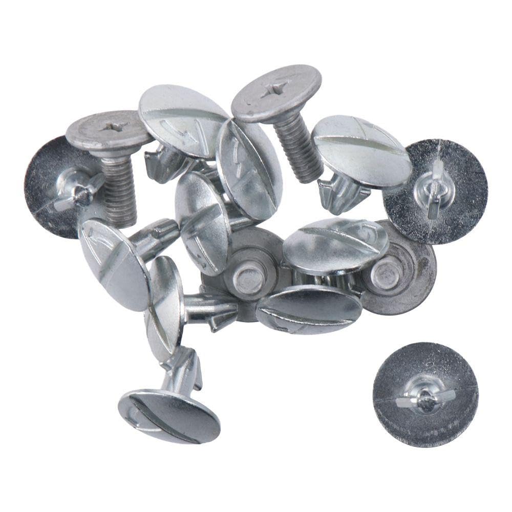 Qicarkey 16 Pcs Lower Engine Cover Bolt, 90674-TY2-A01 90105-TBA-A00 Pin Screw Replacement Car Accessory