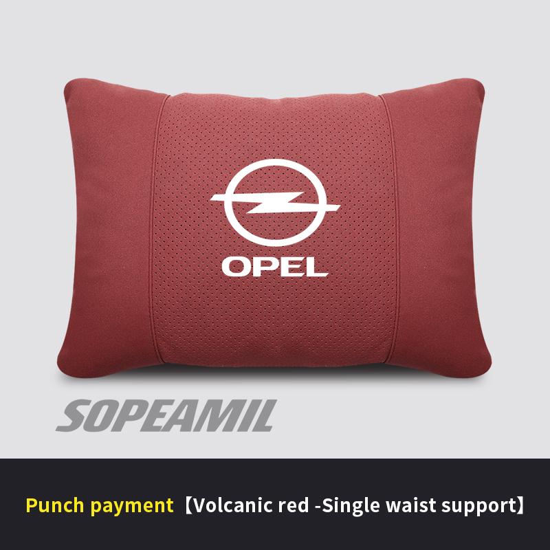 Car Headrest Lumbar Rest CushionOpel Astra Corsa Grandland Insignia Mokka Vectra GTC Tigra Vivaro Zafira Combo Vivaro GTC Delica