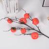 Ornaments Persimmon Simulated Room Decoration Artificial Plants Prop Photography