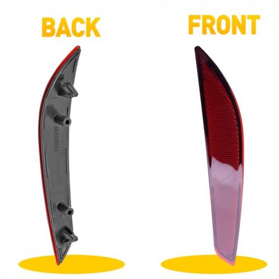 Rear Left Bumper Reflector Light Case For 2018-19 Cruze Diesel Hatchback /Sedan