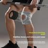 1 st Mikroelastiskt Justerbart Knäskydd Ledstöd Andningsbart Sportknäskydd Skydd Med Patellaskydd För Menisk Ligament