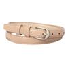 Trendy Simple Retro Silver Buckle Women Slim Waist Belt Casual And Versatile