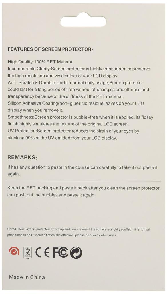 Washodo LCD screen protection sticker for Panasonic Lumix G3 SLR digital cameras DMC-GF5, GF3, GF2, GX1, "503-0001-01"