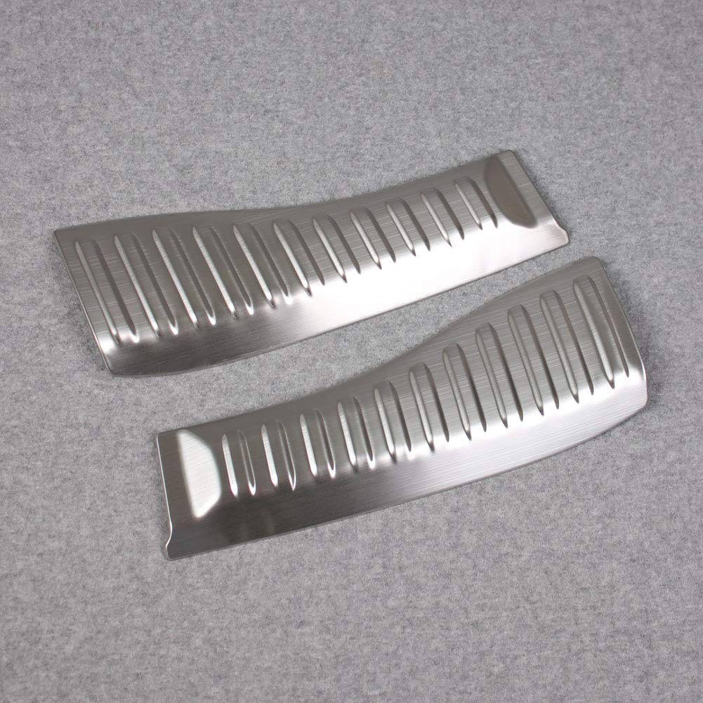 RUIQ Stainless Steel Interior Luggage Kicking Plate Rear Inner Scuff Guard Protective Designed Exclusively for the New Honda Fit Generation GR