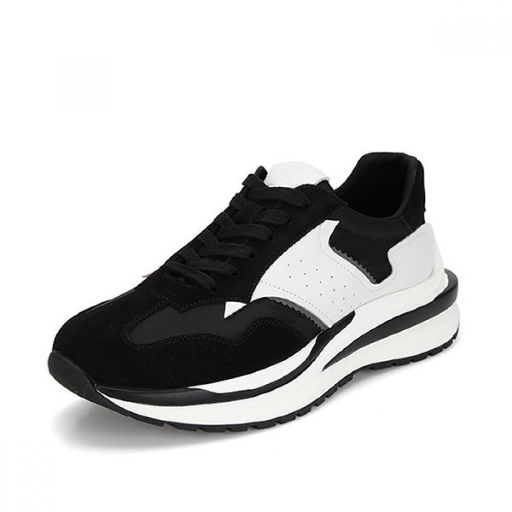 Barbara Leather Two Tone Outsole 5cm Men Sneakers Bmf102bk 255