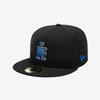 New Era Black Upside Down Size Cap New York Mets