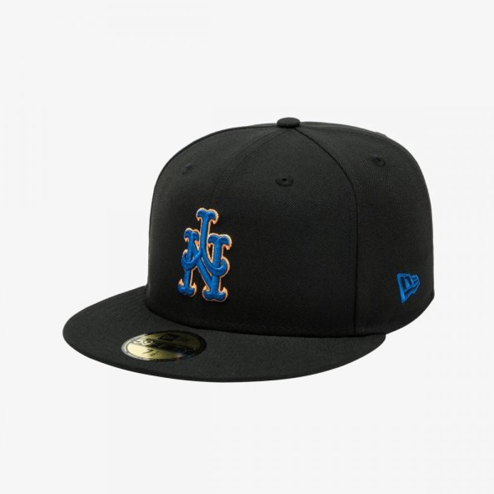 

New Era Black Upside Down Size Cap New York Mets BLACK/714