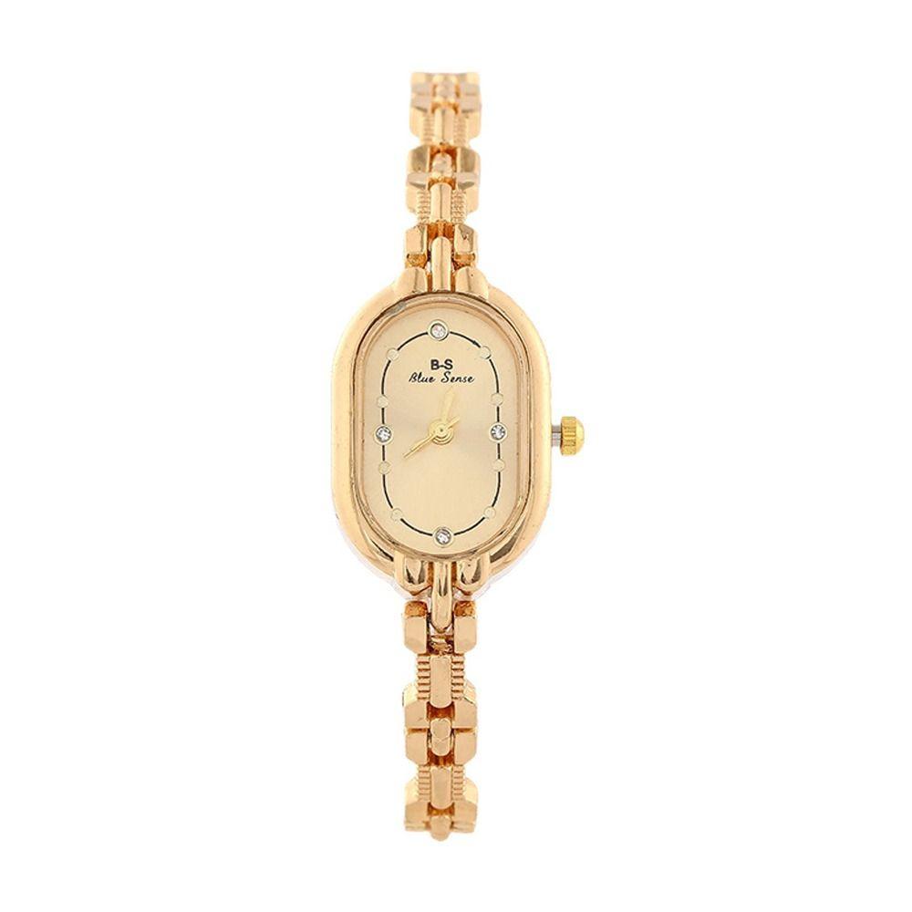 Minimalist Women Quartz Watch Rhinestone Small Dial Watch Thin Bracelet Watch Versatile Wear