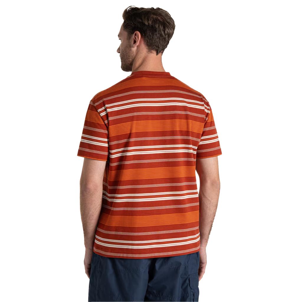 Craghoppers Mens Pointer Striped Short-Sleeved T-Shirt