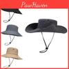 Western Brimmed Big Cowboy Hat Sun Protection Outdoor Fishing Cap Travel Gift
