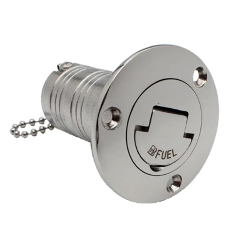 Marine Hardware 316 Edelstahl Deckseinfüllstutzen Einfüllstutzen Kraftstoff Benzin Diesel Wasser Abfall Kappen Zubehör Yacht