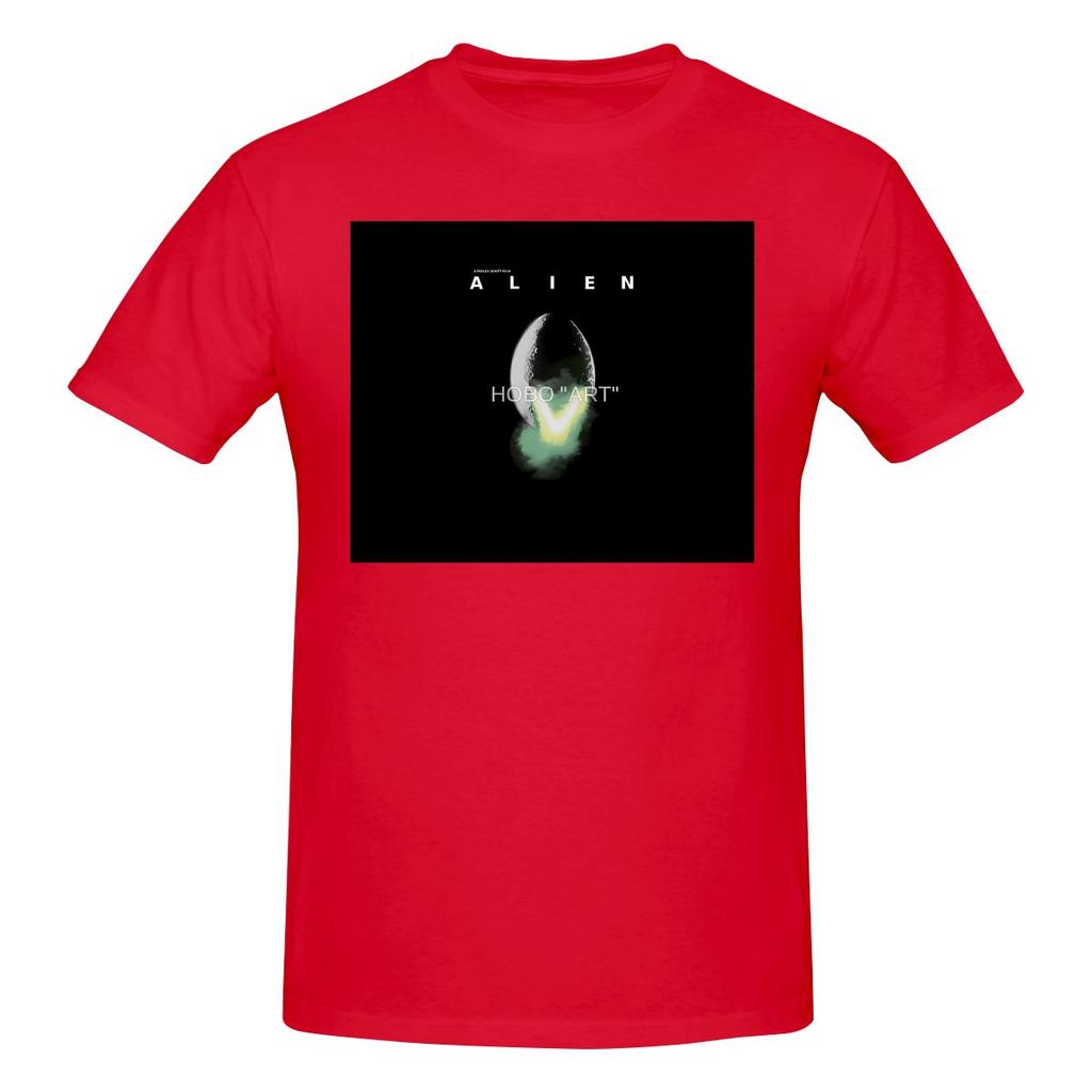 Funny Alien Movie Poster Unisexs Printed Tshirt Unisex T Shirtanime